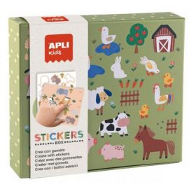 BOITE STICKERS ANIMAUX ET LEUR HABITAT