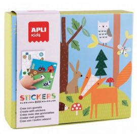 BOITE JEU DE GOMMETTES FORET