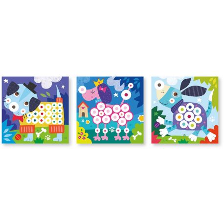 BOITE METAL GOMMETTES CHIENS