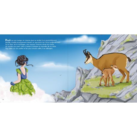 LA FEE MYRTILLE ET LE CHAMOIS