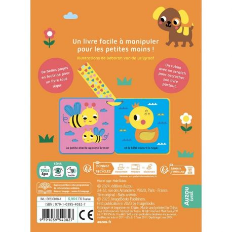 PETITS AMIS - LIVRE POUSSETTE FEUTRINE
