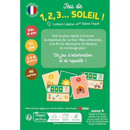 MON PREMIER JEU DE 1,2,3 SOLEIL