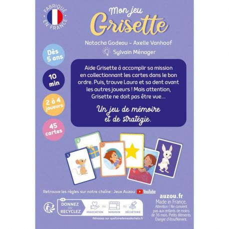 MON JEU GRISETTE LA PETITE SOURIS EN MISSION