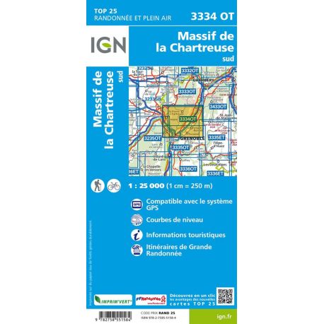 3334OT MASSIF CHARTREUSE SUD
