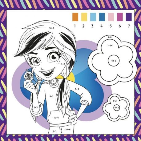 CALCULE ET COLORIE POLLY POCKET