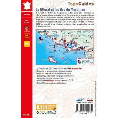 GR34/GR340 LE LITTORAL ET LES ILES DU MORBIHAN 561