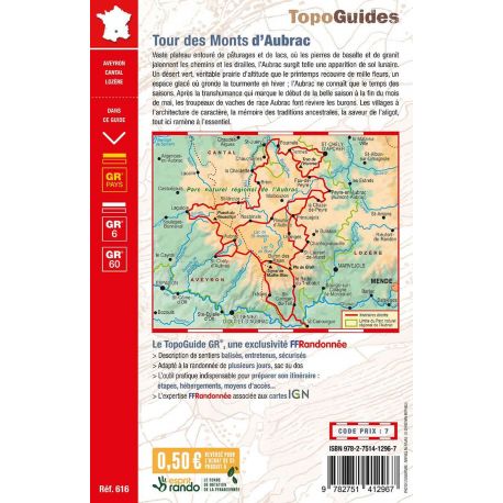 GR6/GR60/GRP TOUR DES MONTS D'AUBRAC 616