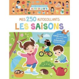 LES SAISONS MES 250 AUTOCOLLANTS
