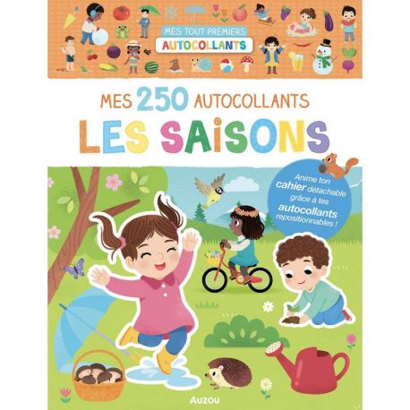 LES SAISONS MES 250 AUTOCOLLANTS