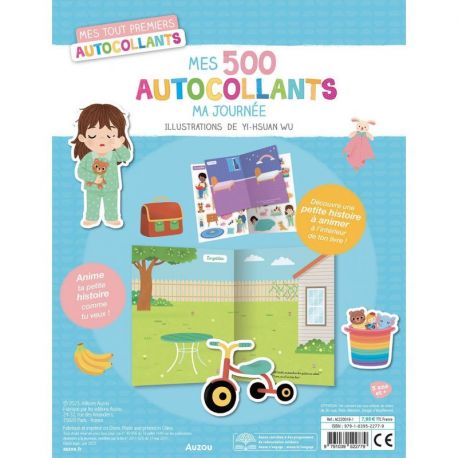 MA JOURNEE - MES 500 AUTOCOLLANTS