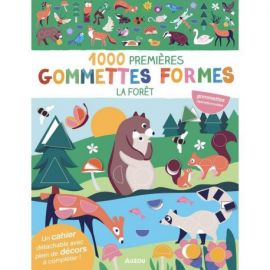 LA FORET 1000 PREMIERES GOMMETTES FORMES