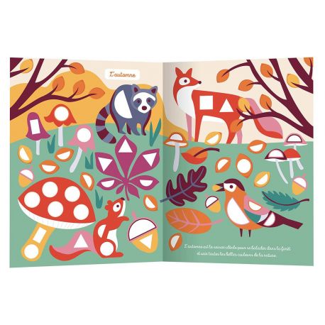 LA FORET 1000 PREMIERES GOMMETTES FORMES