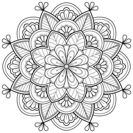 FLEURS - 50 MANDALAS