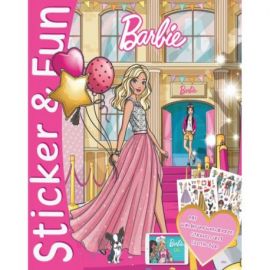 BARBIE STICKER AND FUN - 2 EN 1
