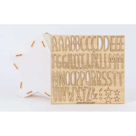 ETOILE LUMINEUSE A PERSONNALISER