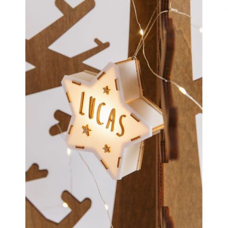 ETOILE LUMINEUSE A PERSONNALISER