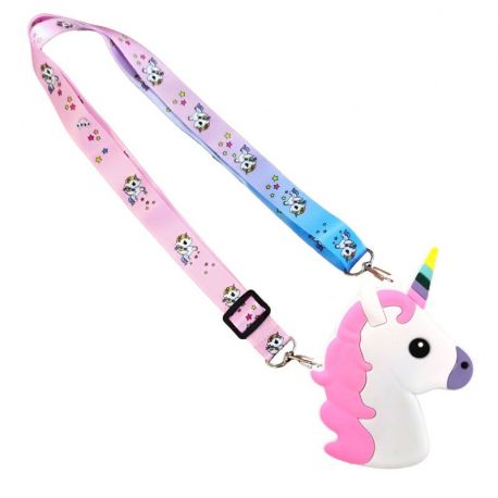 MINI SAC LICORNE BLANC