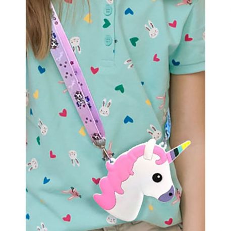 MINI SAC LICORNE BLANC