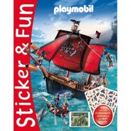 PLAYMOBIL - PIRATES STICKER AND FUN - 2 EN 1