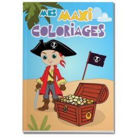 PIRATE - MES MAXI COLORIAGES DE 3 A 5 ANS