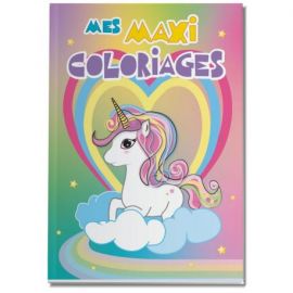 LICORNE 2 - MES MAXI COLORIAGES DE 3 A 5 ANS