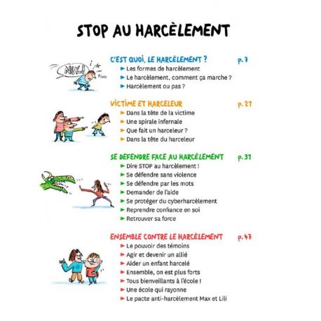 STOP AU HARCELEMENT AVEC MAX ET LILI - CARNET D'ACTIVITES