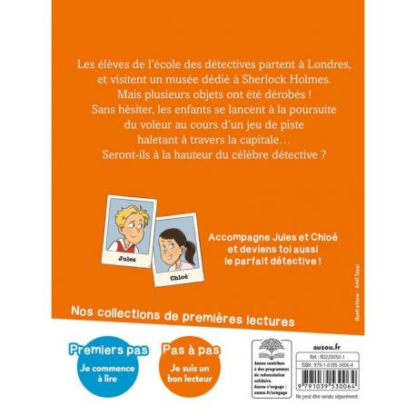 MES ENQUETES TOME10 - A L'ECOLE DES DETECTIVES - SHERLOCK HOLMES
