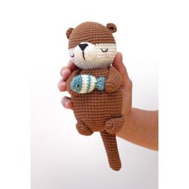 KIT CROCHET LOUTRE MUSICALE