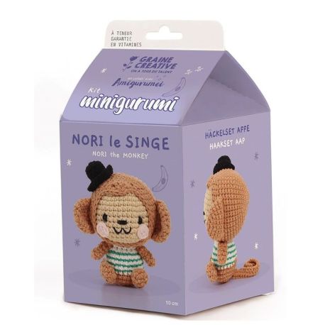 KIT MINIGURUMI SINGE NORI