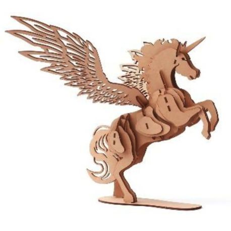 LICORNE - MAQUETTE BOIS 3D