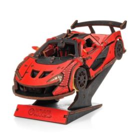 MAQUETTE 3D VOITURE ROUGE EWA