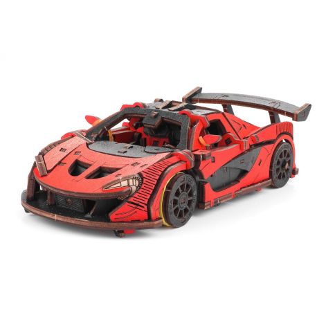 MAQUETTE 3D VOITURE ROUGE EWA