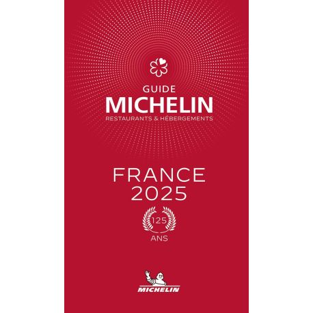 GUIDE ROUGE MICHELIN FRANCE 2025