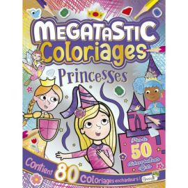 PRINCESSES MEGATASTIC COLORIAGES