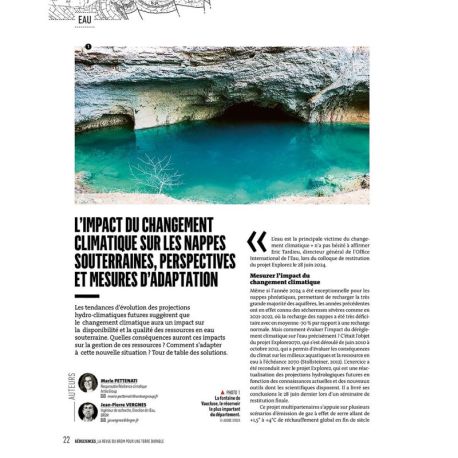 N28 CHANGEMENT CLIMATIQUE COMMENT S'ADAPTER ?