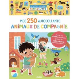 ANIMAUX DE COMPAGNIE - MES TOUT 1ERS AUTOCOLLANTS