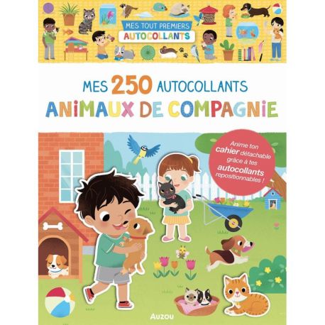 ANIMAUX DE COMPAGNIE - MES TOUT 1ERS AUTOCOLLANTS
