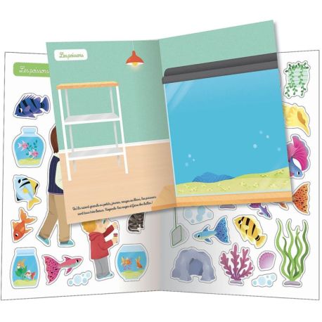 ANIMAUX DE COMPAGNIE - MES TOUT 1ERS AUTOCOLLANTS