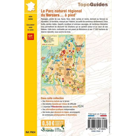 LE PARC NATUREL REGIONAL DU VERCORS A PIED PN24
