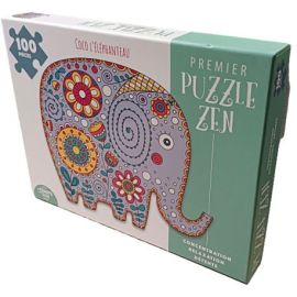 COCO L'ELEPHANTEAU MON PREMIER PUZZLE ZEN (100 PIECES)