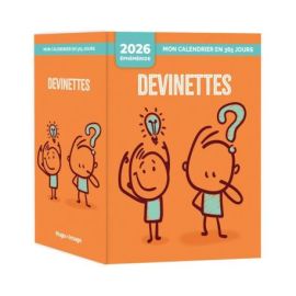 MON CALENDRIER 2026 - DEVINETTES