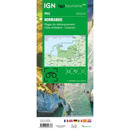 TOP250R02 - NORMANDIE / PLAGES DU DEBARQUEMENT / COTE D'ALBATRE