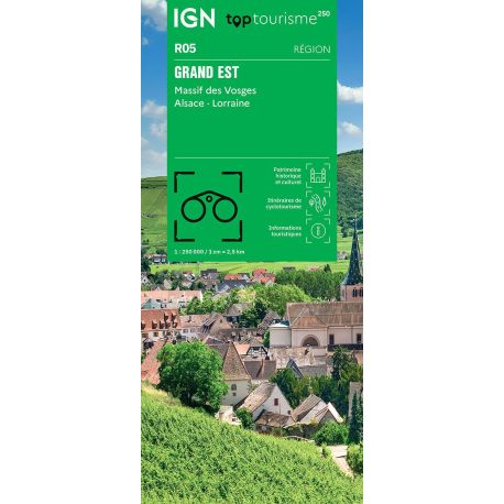 TOP250R05 - GRAND EST / MASSIF DES VOSGES / ALSACE LORRAINE