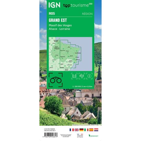 TOP250R05 - GRAND EST / MASSIF DES VOSGES / ALSACE LORRAINE