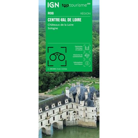 TOP250R08 - CENTRE VAL DE LOIRE CHATEAUX DE LA LOIRE / SOLOGNE