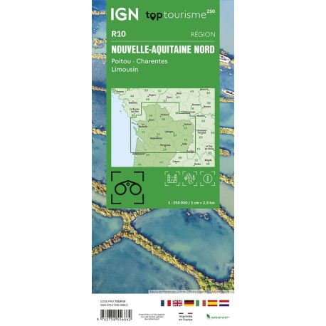 TOP250R10 - NOUVELLE AQUITAINE NORD POITOU - CHARENTES / LIMOUSIN