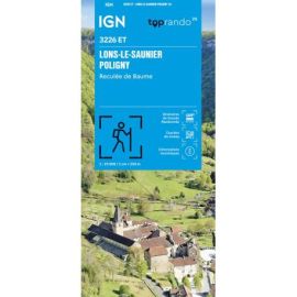 3226ET LONS LE SAUNIER - POLIGNY RECULEE DE BAUME