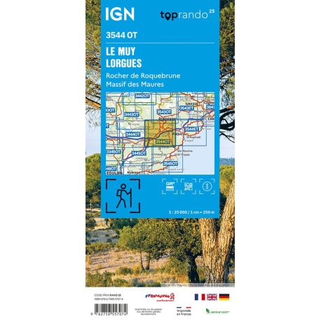 3544OT LE MUY - LORGUES MONTAGNE DE ROQUEBRUNE