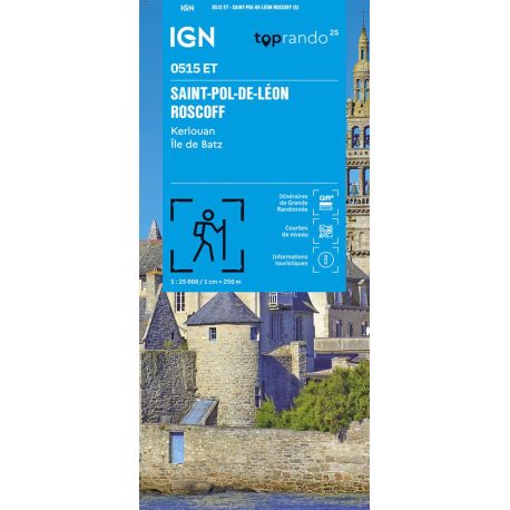 0515ET SAINT POL-DE-LEON, ROSCOFF, KERLOUAN ILE DE BATZ / RECTO