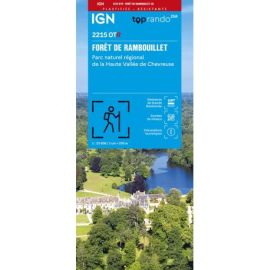 2215OTR FORET DE RAMBOUILLET, PNR DE LA HAUTE VALLE DE CHEVREUSE